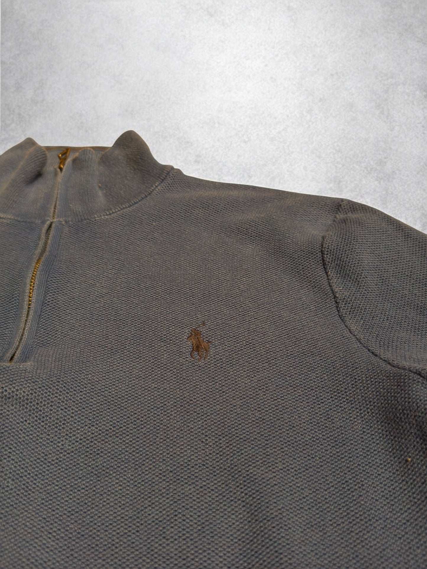 Ralph Lauren 1/4 Sweater (M)